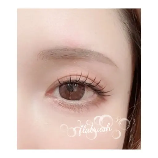 【マツエク講習モデル】マツエクリペアモデル\前回から3週間以内の方限定/フラットラッシュ