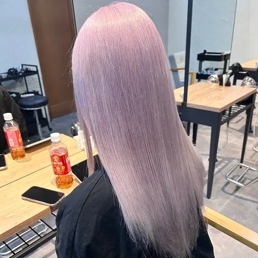 【学割U24】ケアブリーチ使用ダブルカラー&SYSTEMトリートメント