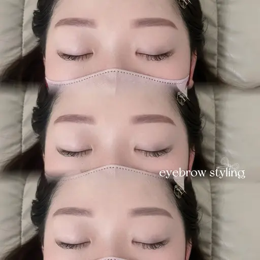 アイブロウスタイリング＆カラー🪄︎︎✨