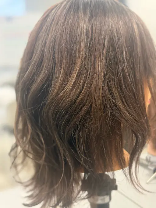 白髪ぼかしハイライト✨➕トリートメント