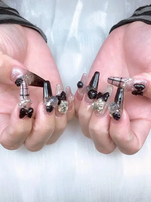 チップ長さだし10本込み💅✨つけ放題・やり放題150分⏰｜持込デザインOK・デザイン提案OK💡《オフ無料》