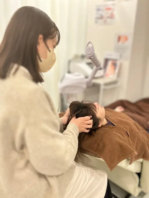 【初回】ドライヘッドスパ＋フェイシャルリンパマッサージ