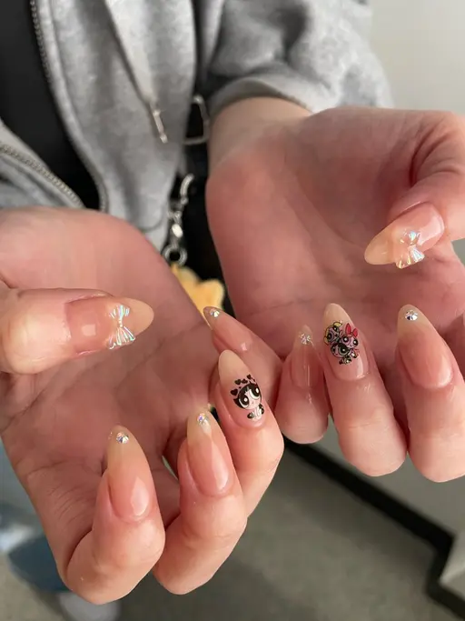 【90分パーツ乗せ放題🩷】ワンカラーorラメグラ💅