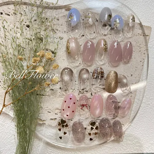 🉐 期間限定🉐💫 【オフあり】28種類から選べるニュアンスデザインコース💫パラジェル【※土日祝+¥1000】