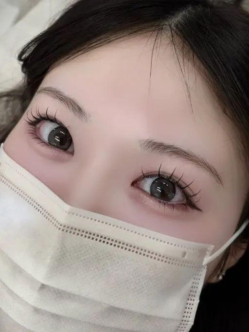 【Jrアイリスト技術向上モデル🎀】フラットラッシュ100本💫保証なし（目元撮影／口コミ可能な方限定📸）