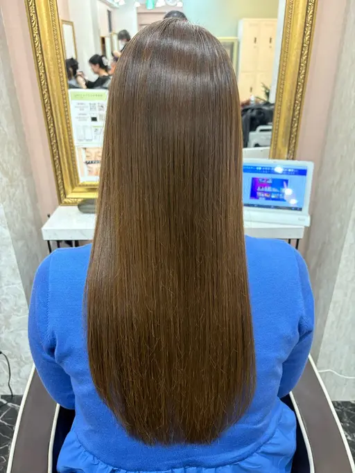 【癖が気になる方オススメ✨】前髪縮毛矯正+カット+うるツヤトリートメント