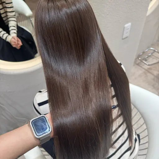 ☔️梅雨シーズン限定☔️✨1日フルコース✨カット✂️➕艶カラー➕柔らか縮毛矯正🫧➕1step treatment💖