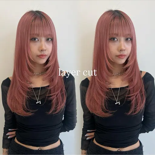 💇‍♀️周りと差がつくレイヤーカット✂️シャンプーヘアセット込