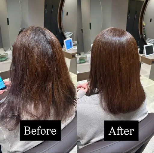 【毛先を整えたい方限定‼️】カット✂️+髪質改善トリートメント🫧