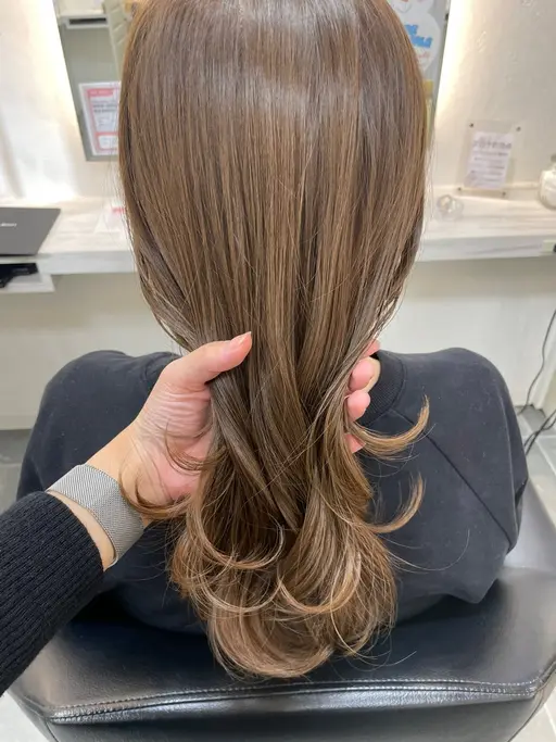 カット+透明感カラー+Tr効果抜群ケアプロ+はちみつTr🍯