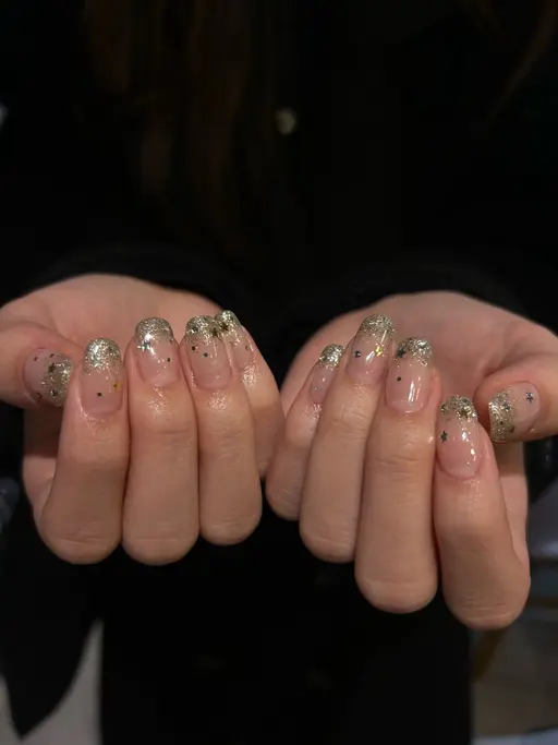 【限定価格】シンプル/ラメグラ/ラメアートnail✧︎.+ﾟオフィスnail