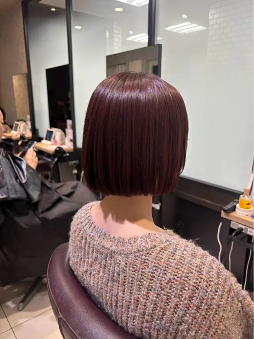 平日限定‼️切りっぱなしボブカット✂️🩵