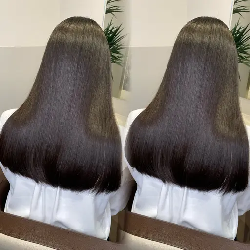 🌸3.4月限定新生活応援キャンペーンご新規様🌸→人気No. 1🉐顔周りカット+カラー+縮毛矯正+トリートメント