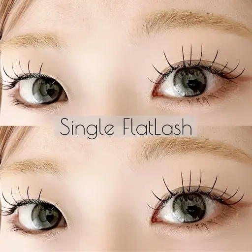 【マツエク初心者さんオススメ🌟】フラットラッシュ100本