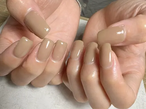 【ハンド】ワンカラー/ラメグラデーション　¥4,000