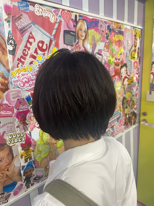 ショートカットモデル☆トリートメント付き!