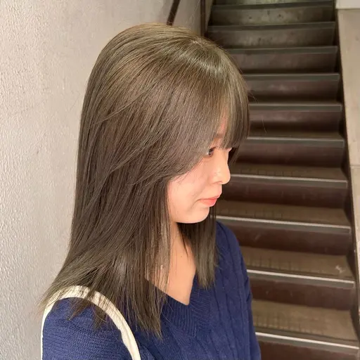 🌸透明感カラー×毛量調整カット🌸