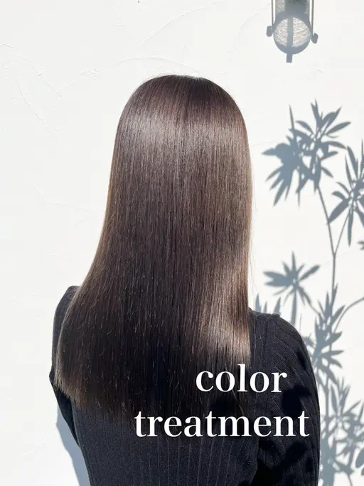 カット+ダメージレスカラー+トリートメント
