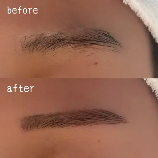 「眉だけで垢抜けるって知ってた？」美眉WAX✨️