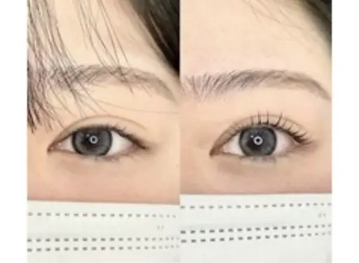 花粉の季節に🤧アイシャプー+まつ毛パーマ+トリートメント