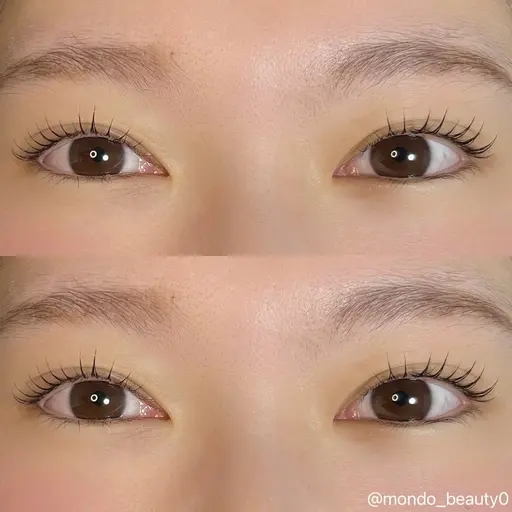 【似合わせ選べるデザイン】パリジェンヌor次世代まつ毛パーマ(上)TR付き👀✨