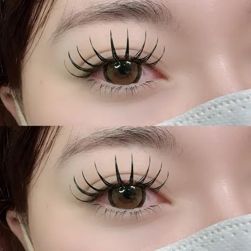 【14日限定🌟】LEDエクステパーマ80本（オフなしの方）LED×エクステ80本×ラッシュリフト￥13610⇒1980