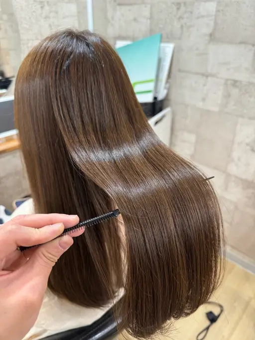 【プレミアム髪質改善】カット＋ケアカラー+TOKIO酸熱トリートメント