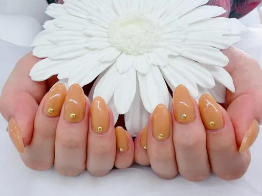 チュルンも可能800色から選べるワンカラー/ラメ/ラメグラデーションネイル￥3500【2色も可能♪】