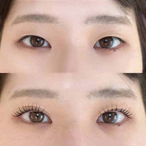 まつげパーマ✨［韓国ロッド/パリジェンヌ可］束感コーティング仕上げ