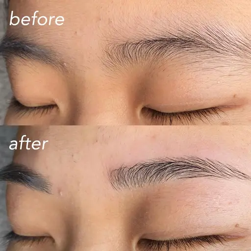 《minimo限定価格✨✨》(眉毛)アイブロウWax&間引き¥4000🌙
