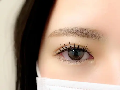 上下ラッシュリフト（まつ毛パーマ）＋マスカラパーマ　無料モデル