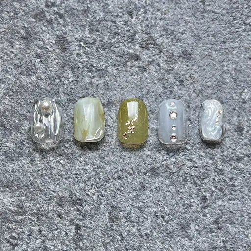 定額アートネイル【8,480円】💜オフあり🖐🏻