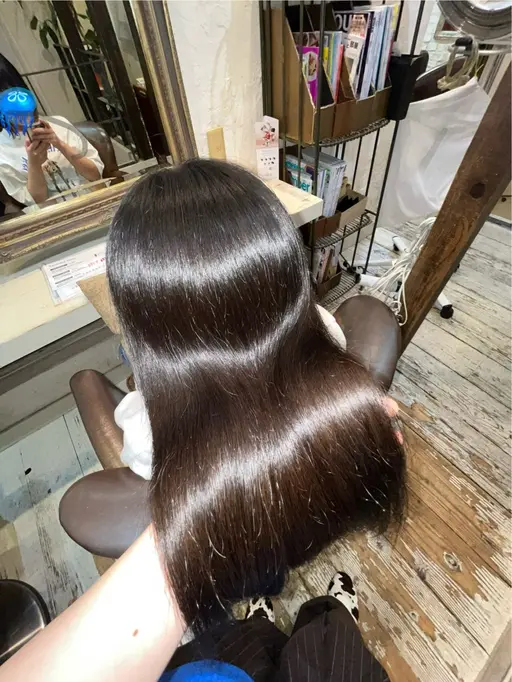 ✨ツヤサラ✨縮毛矯正+シャンプーブロー💇🏻‍♀️💎