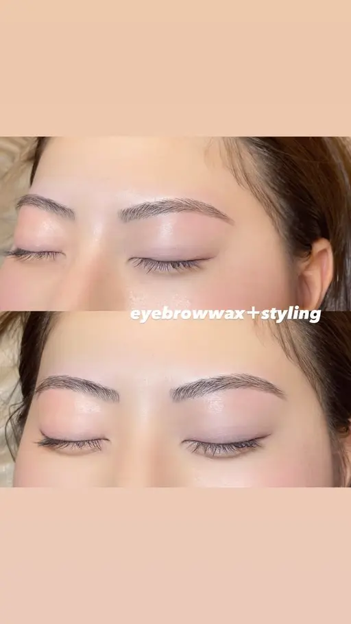 ⭐️アイブロウスタイリング🌟(WAX+カット+毛抜き)