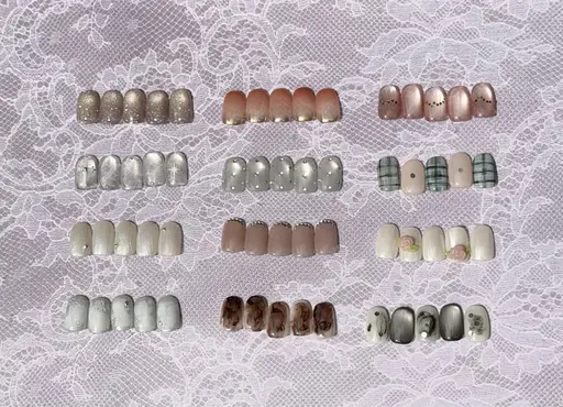 【ジェルオフなし】23日まで限定特別割引‼️定番メニューの定額デザインプラスコース🤍¥8800