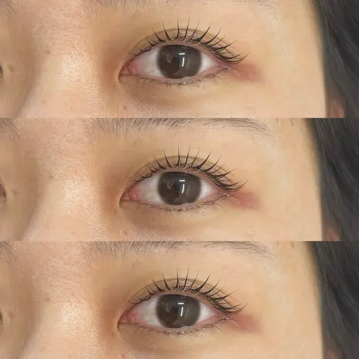 まつげパーマorパリジェンヌラッシュリフト【コーティング仕上げ付き✨】　¥6,500