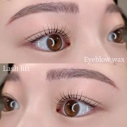 【セットで一気に垢抜け♪】🫧選べるマツパ&アイブロウワックス脱毛🫧¥7500
