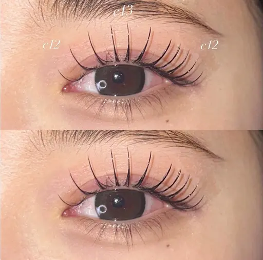 【🎀大人気パリエク100本🎀】韓国風束感仕上げ🩵