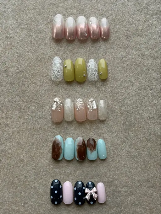 🌸4月限定【オフあり・なし】定額デザイン