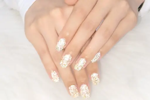 ネイルモデル募集ハンドジェル💎(甘皮ケア付)ワンカラー/フラッシュネイル（オフ有+¥500/30分）