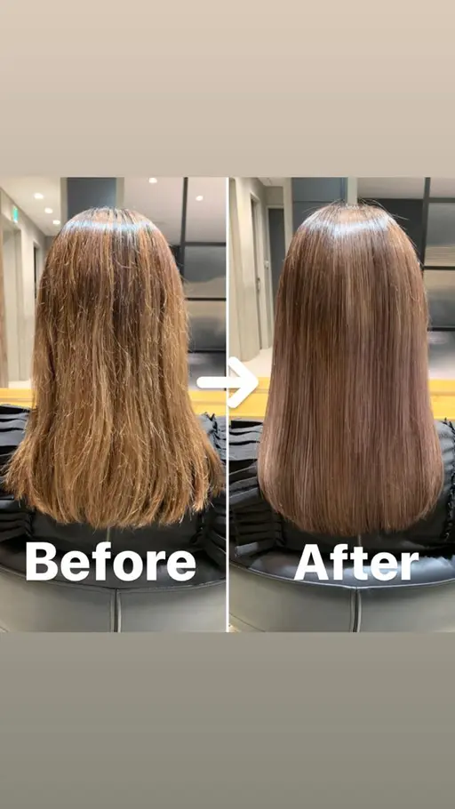 ❤️初回限定❤️カット+カラー＋髪質改善ULTOWAトリートメント+マイクロバブル🫧🫧