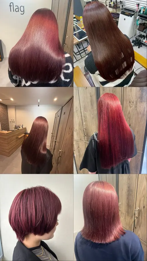 2stepトリートメント付きうる艶カラー暖色限定🍒