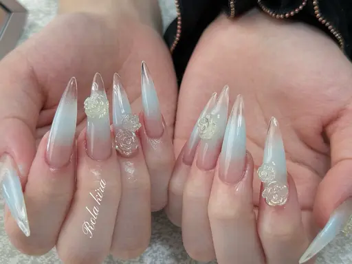 【人気NO.1】長さだし 持ち込みデザイン120分(パーツ付け放題) ¥12880→¥11880