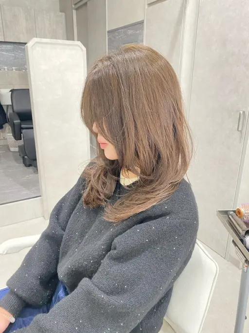 🥇人気No.1🇰🇷韓国風カット＋髪質改善ケアカラー🫧