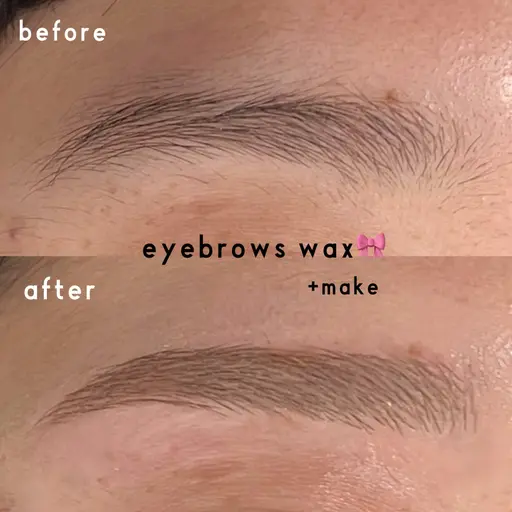 人気Ｎo.2✌🏻💕垢抜け眉毛ワックス【間引きorメイク付き】