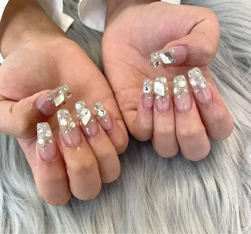 【💅スカルプネイル】✨ストーンつけ放題コース✨
