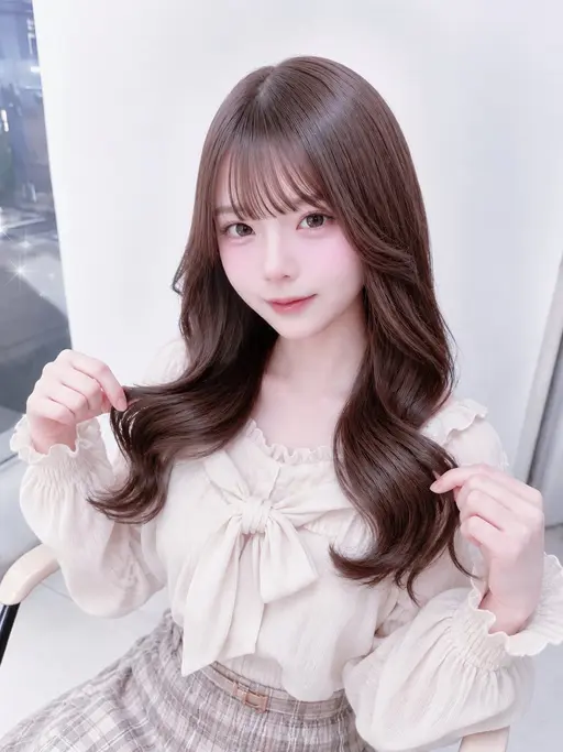 🎀人気No.I🎀 透明感カラー+似合わせカット+2stepトリートメント