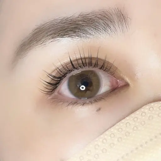 パーマ+眉毛ワックス脱毛