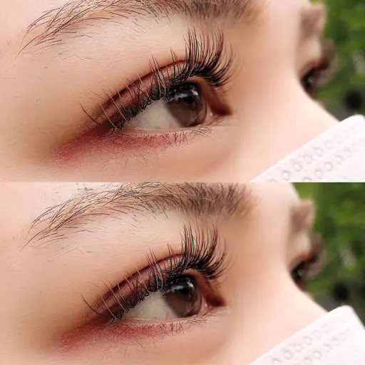 LEDマツエク🌈【💎クチコミ投稿でコーティングサービス💎/フラットラッシュ80本迄】