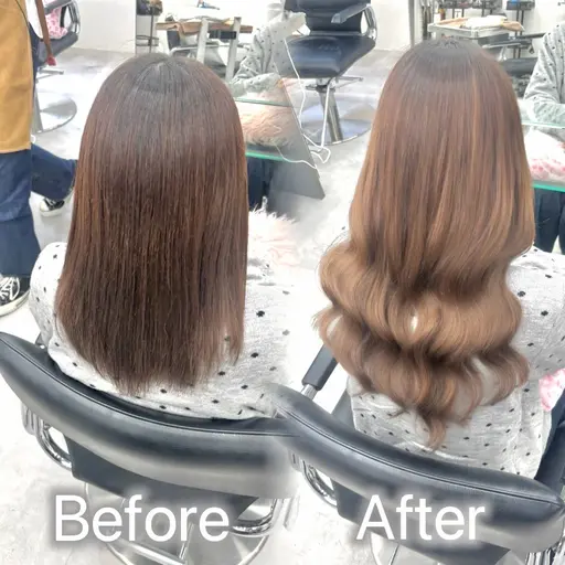 【✨ワンカラー➕シールエクステ80本付け放題✨】馴染ませカット付き✂️
